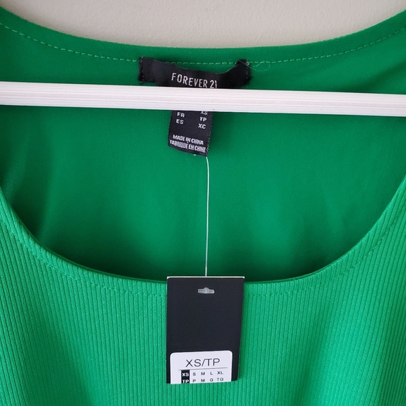 NWT Forever 21 XS Y2K Whimsigoth Punk Grunge Coachella Festival E-Girl Crop Top - Picture 2 of 9